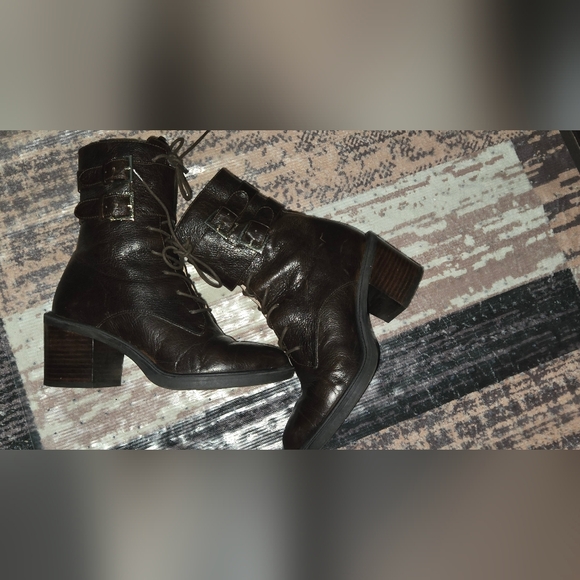 Nine west fynndelle lace up booties - Picture 4 of 9